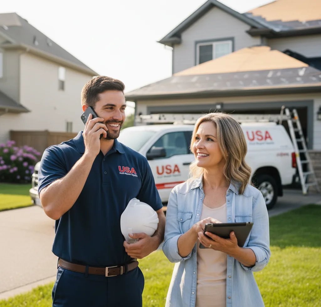 USA Roof Repair Experts customer support in Kempner